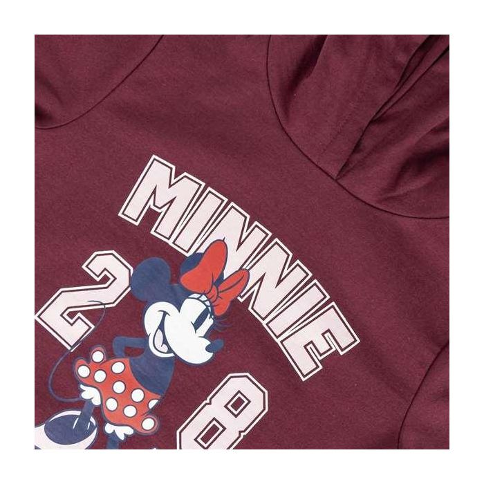 Sudadera con Capucha Niña Minnie Mouse Rojo 4 Años 2 Sudadera con Capucha Niña Minnie Mouse Rojo 4 Años 2