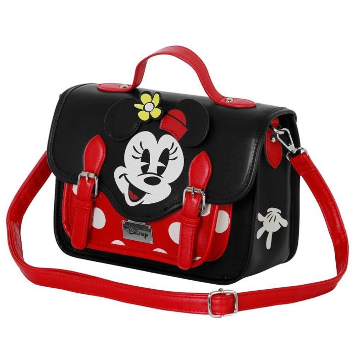 Disney Minnie Mouse Bolso-Mochila Satchel Face Multicolor con Compartimento Principal y Asa Ajustable 4 Disney Minnie Mouse Bolso-Mochila Satchel Face Multicolor con Compartimento Principal y Asa Ajustable 4