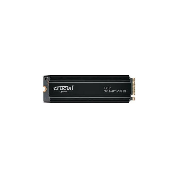 Crucial CT1000T705SSD5 SSD 1TB PCIe Gen5 NVMe M.2 Interno para Juegos con Disipador de Calor Premium (2024) 2