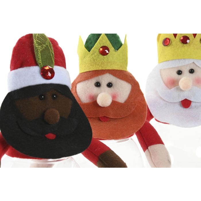 Figura Navidad Tradicional DKD Home Decor Multicolor 11 x 22 x 18 cm (6 Unidades) 1 Figura Navidad Tradicional DKD Home Decor Multicolor 11 x 22 x 18 cm (6 Unidades) 1