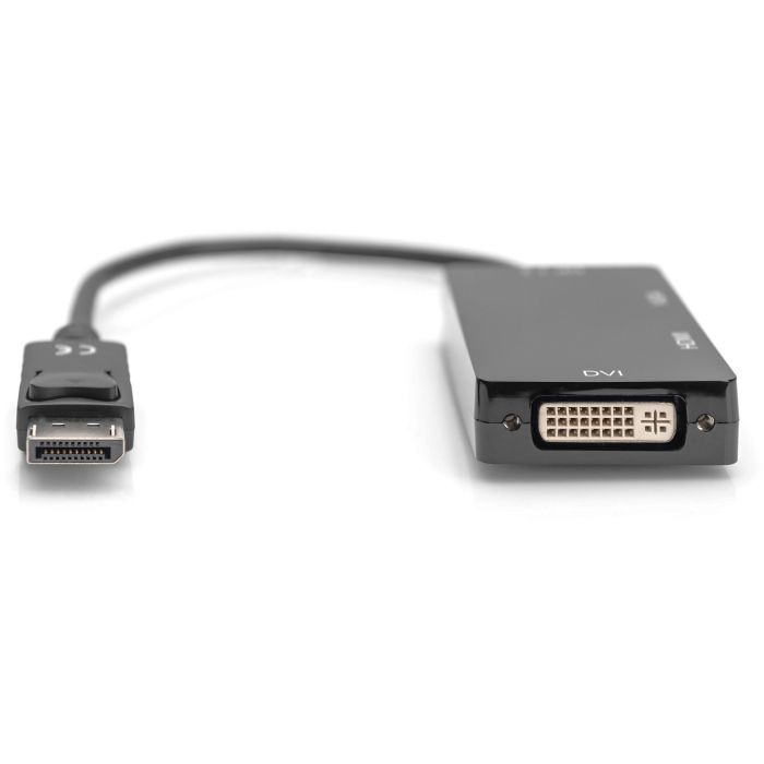 DIGITUS DisplayPortkonverterkabel DP->HDMI+DVI+VGA 0.2m 2
