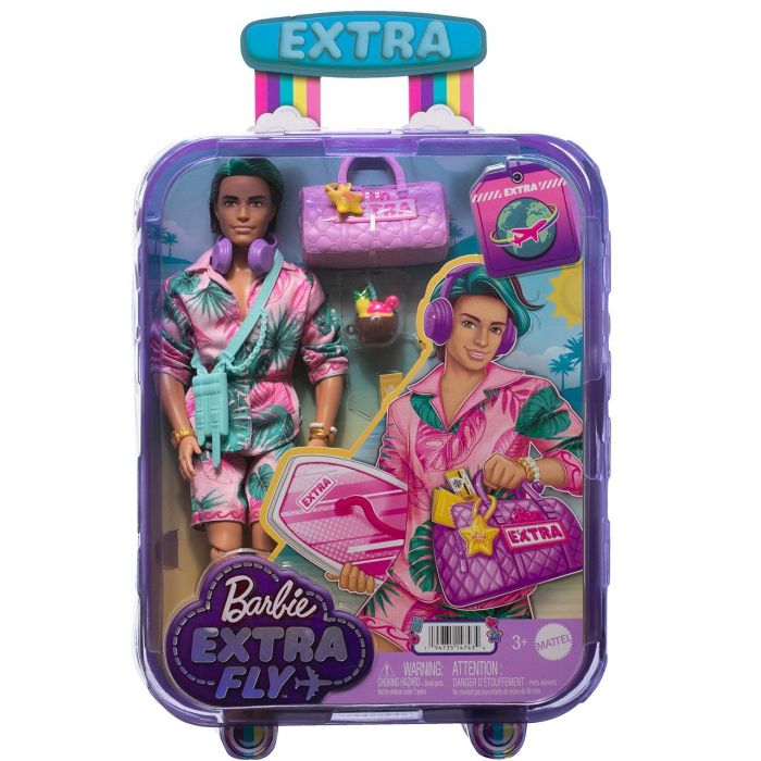 Muñec0 Barbie Extra Fly Playa Hnp86 Mattel 3