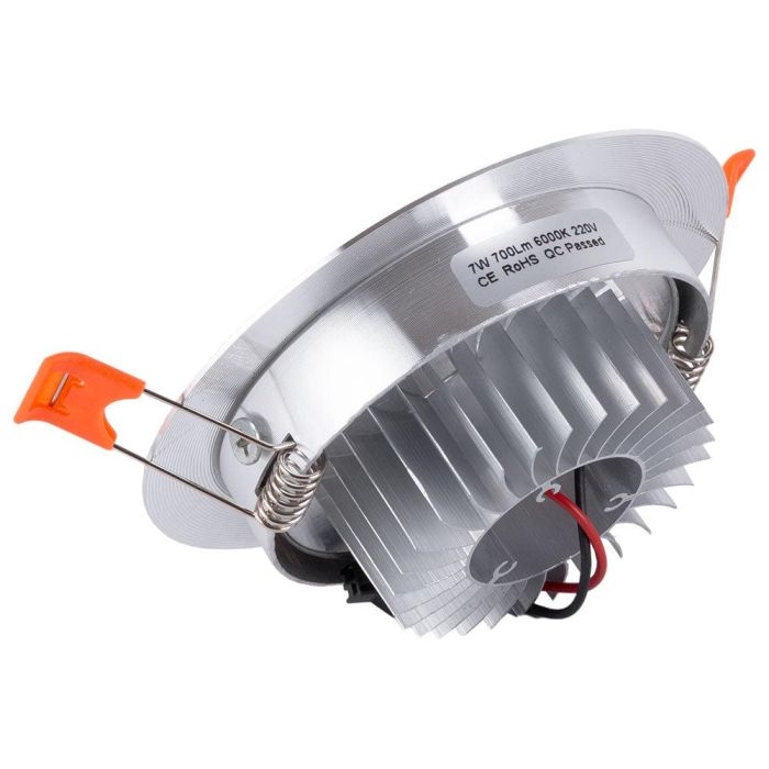 Foco Downlight LED 7W 700Lm 6000ºK Circular 40.000H [HO-LEDDOWN-7W-CW] 2
