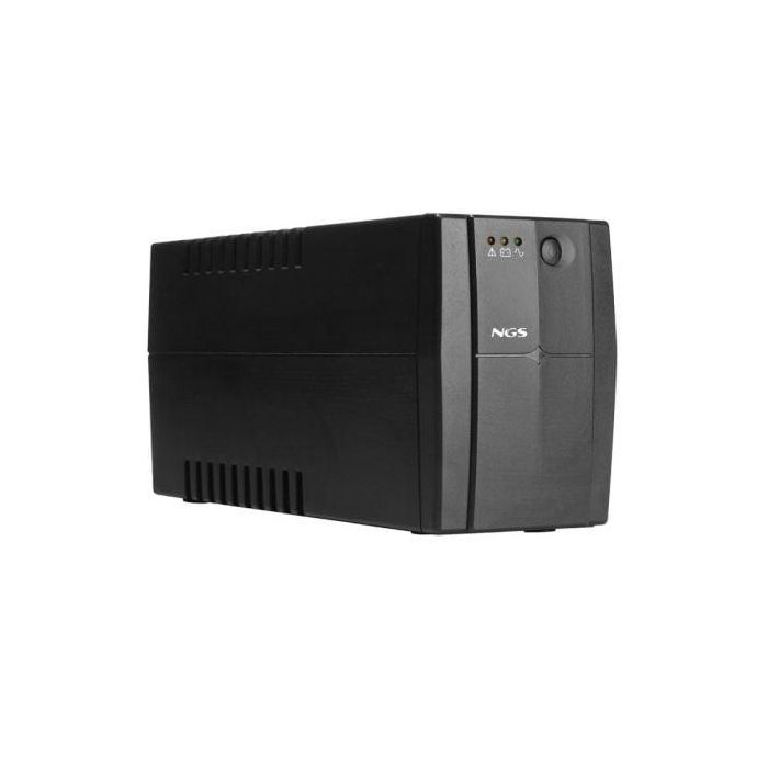 NGS Fortress 1200 V3 SAI Offline 800VA 480W, 2 Salidas, Torre, AVR, Protección Sobretensiones 0 NGS Fortress 1200 V3 SAI Offline 800VA 480W, 2 Salidas, Torre, AVR, Protección Sobretensiones 0