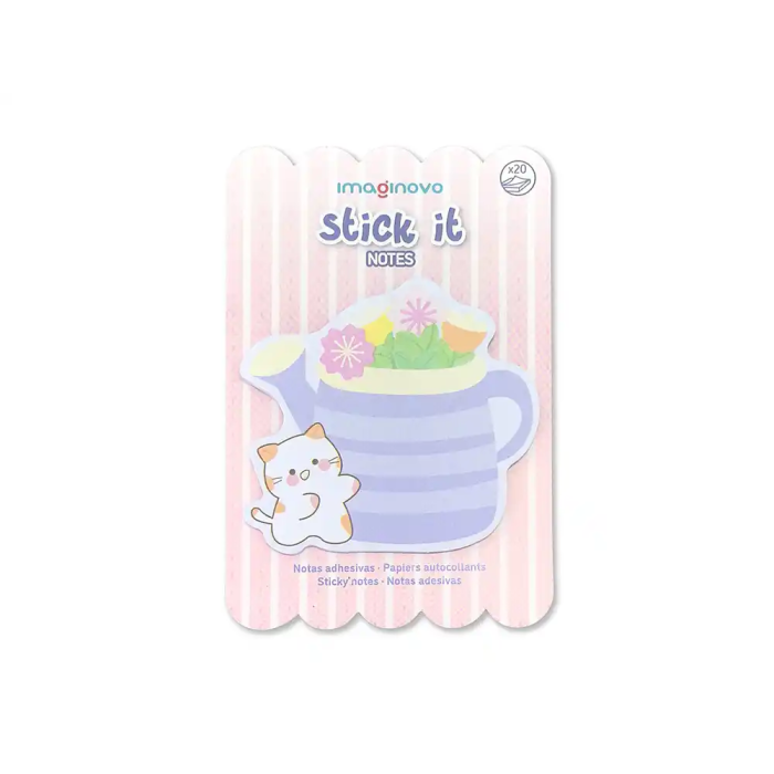 Imaginovo Notas Adhesivas Diseño Florero 70x70 mm 20 Hojas 1