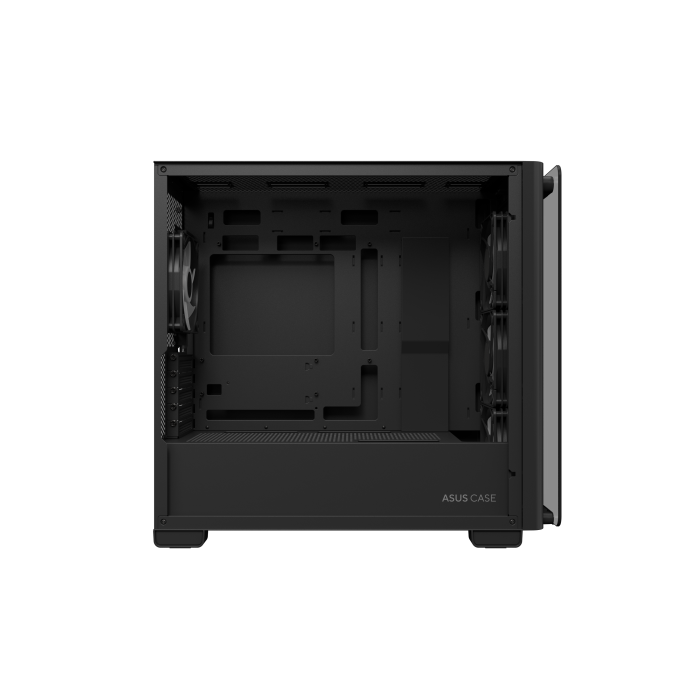 Asus A23 PLUS TG ARGB Negro - Torre PC, micro ATX/Mini-ITX, 3x120mm Ventiladores, Vidrio Templado, RGB, Ref. 90DC00K0-B19010 2