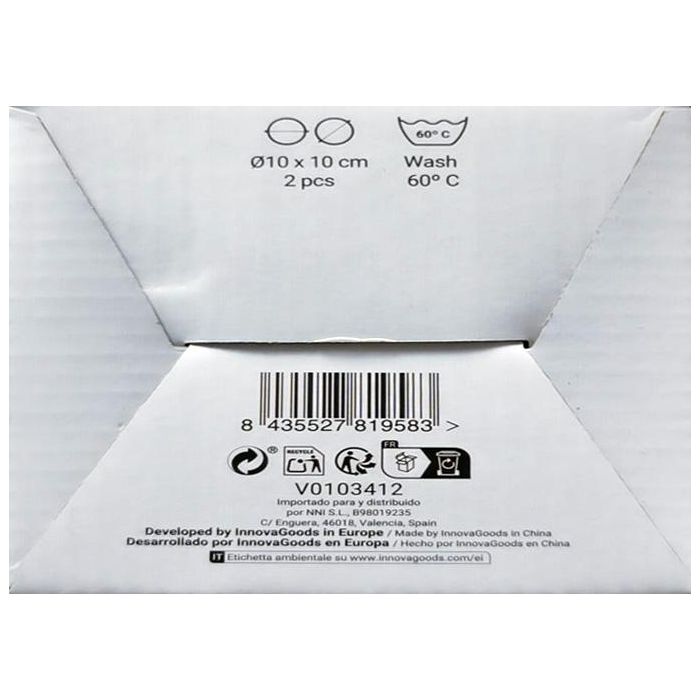 Bolas para Lavar la Ropa sin Detergente Delieco InnovaGoods Pack de 2 uds 16 Bolas para Lavar la Ropa sin Detergente Delieco InnovaGoods Pack de 2 uds 16