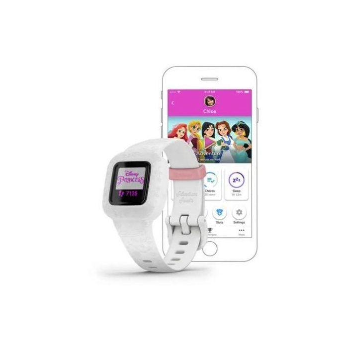Pulsera Smartband Garmin Vívofit jr. 3 Disney Princess/ Blanco Princess