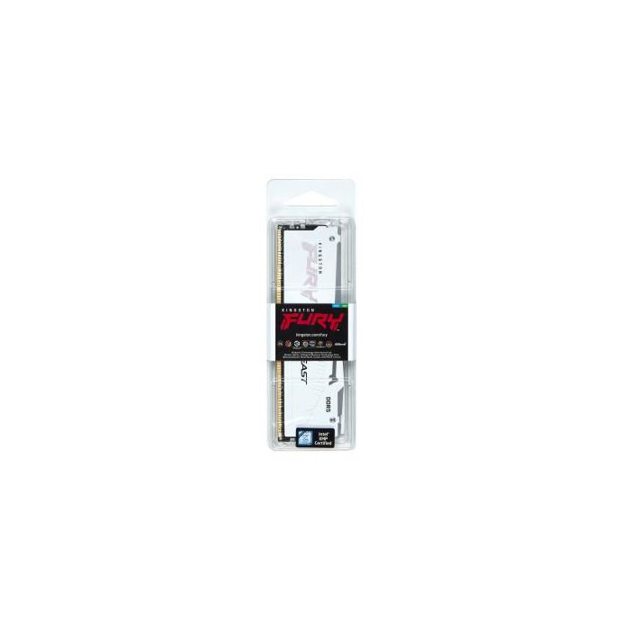 Memoria Kingston 16Gb 6000Mt/S Ddr5 Cl30 Fury Beast White Rgb Xmp - KF560C30BWA-16 3 Memoria Kingston 16Gb 6000Mt/S Ddr5 Cl30 Fury Beast White Rgb Xmp - KF560C30BWA-16 3