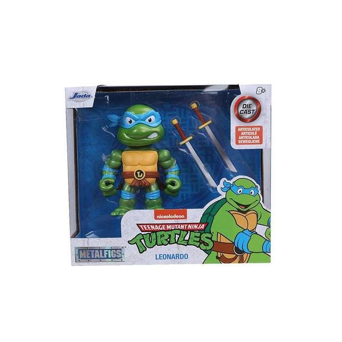 Figura de metal tortugas ninja leonardo 10 cm 7