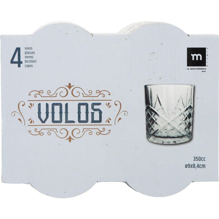Set de 4 Vasos Volos 350 cc - Inde (12 Cajas) 3 Set de 4 Vasos Volos 350 cc - Inde (12 Cajas) 3