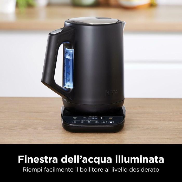 Ninja KT200EU Hervidor de agua eléctrico 3000 W, 0.7 L, Negro 8 Ninja KT200EU Hervidor de agua eléctrico 3000 W, 0.7 L, Negro 8