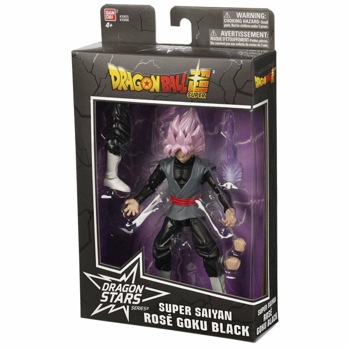 Bandai DRAGON BALL Figura Goku Black Rose 17cm Colección Héroes Arte para Construir Zamasu Fusion 2