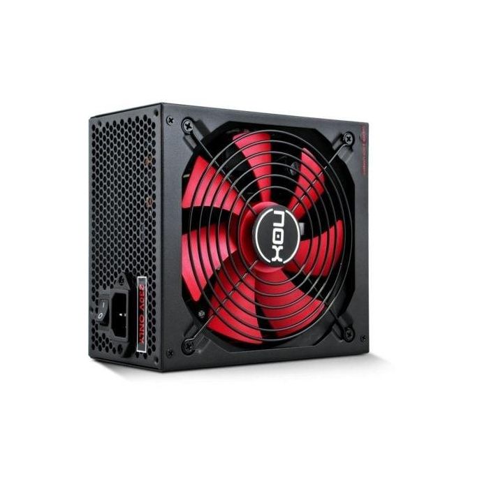 NOX NXS650 unidad de fuente de alimentación 650 W 20+4 pin ATX Negro, Rojo 1 NOX NXS650 unidad de fuente de alimentación 650 W 20+4 pin ATX Negro, Rojo 1