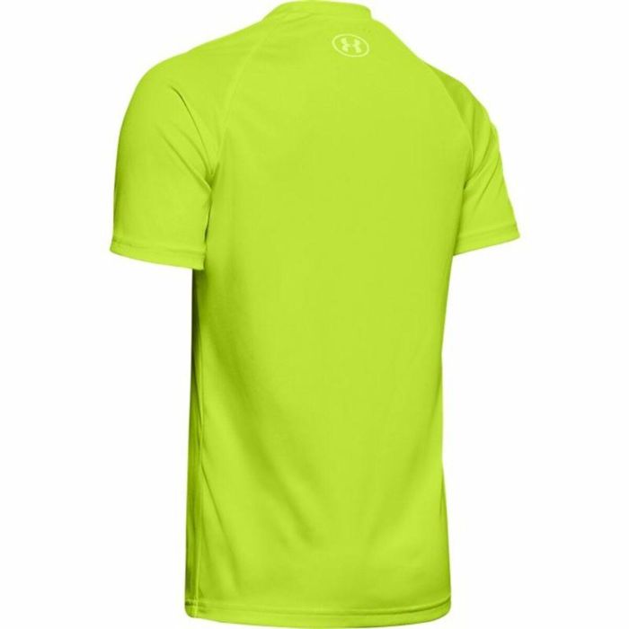 Camiseta de Manga Corta Niño Under Armour Tech Big Logo Amarillo 1