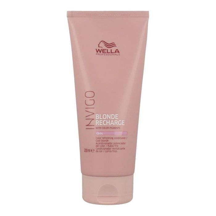 Wella Invigo Blonde Recharge Cool Blond Acondicionador Refresca y Mantiene el Brillo 200 ml