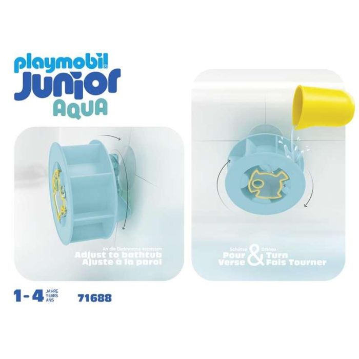 Rueda De Agua Con Bebé Tiburón Junior 71688 Playmobil 3