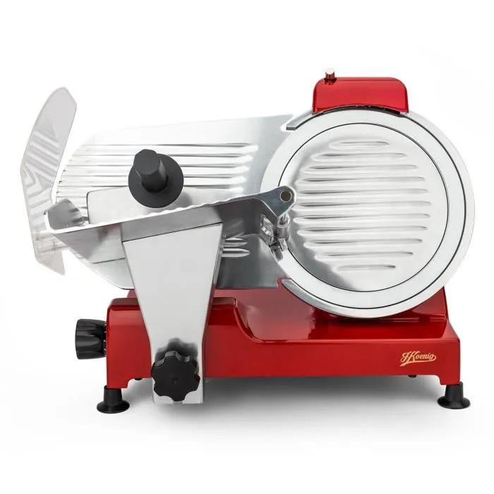 Hkoenig Cortadora de Fiambres MSX254 Cuchilla de 25 cm 1