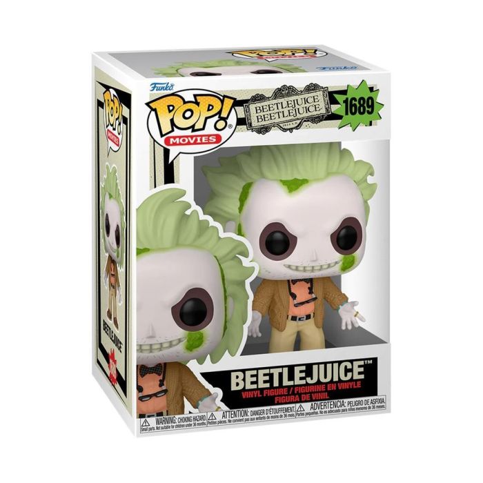 Funko Pop! Beetlejuice Edición Especial Beetlejuice 2 Figura Coleccionable 82653 1