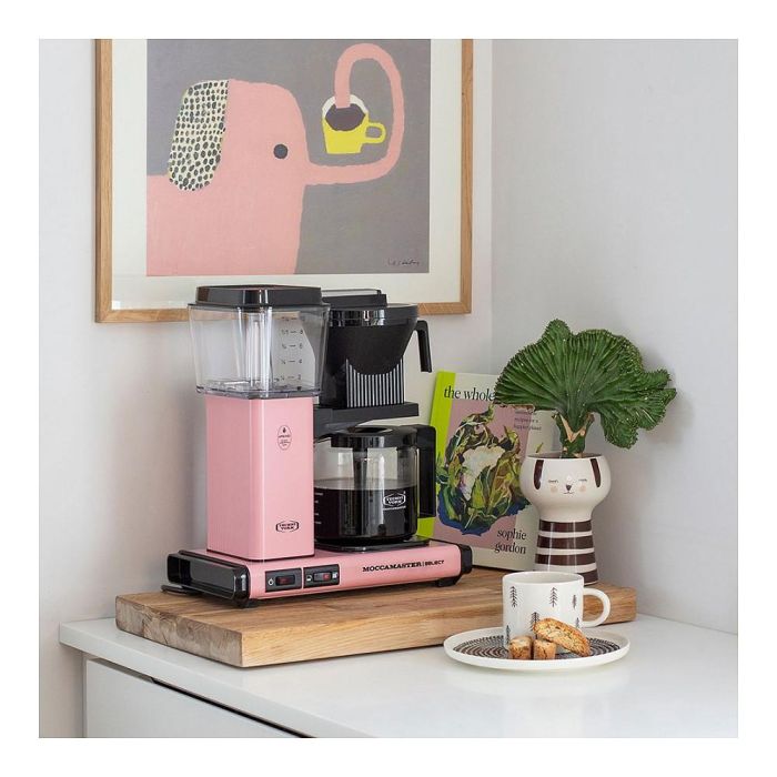 Moccamaster KBG Select Cafetera de filtro 1.25L 1520W Rosa 3