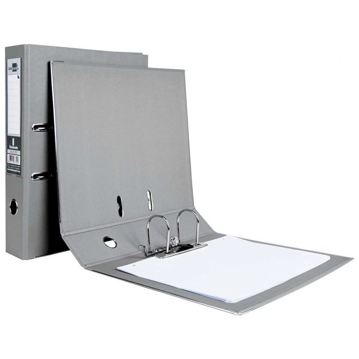 Carpeta de anillas Liderpapel AZ31 A4 Amarillo Gris (1 unidad) 8