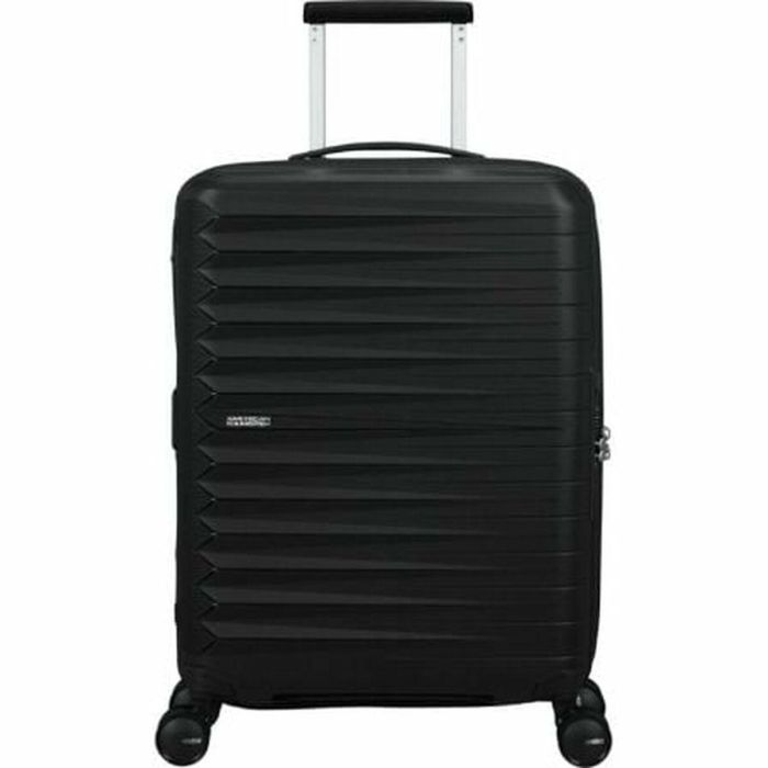 American Tourister 155259-361E Maleta Cabina Rígida FastForward Expansible 4 Ruedas Suspensión 55x40x20/23cm TSA Negro