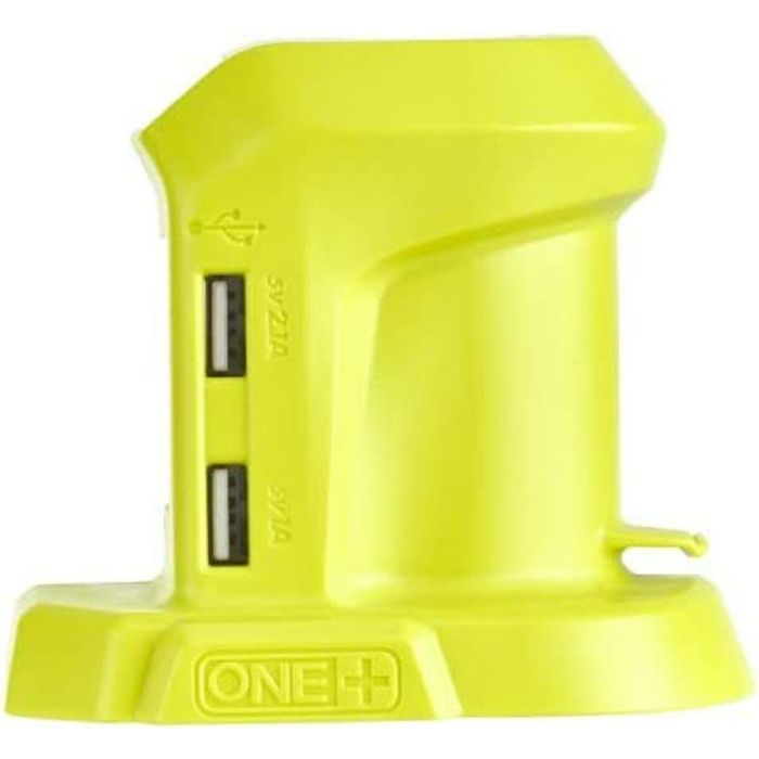 RYOBI R18USB - Cargador USB ONE + de 0-18 voltios (2 puertos USB) 2