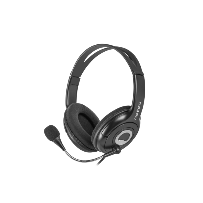 NATEC Bear 2 Auriculares Alámbrico Diadema Negro NATEC Bear 2 Auriculares Alámbrico Diadema Negro