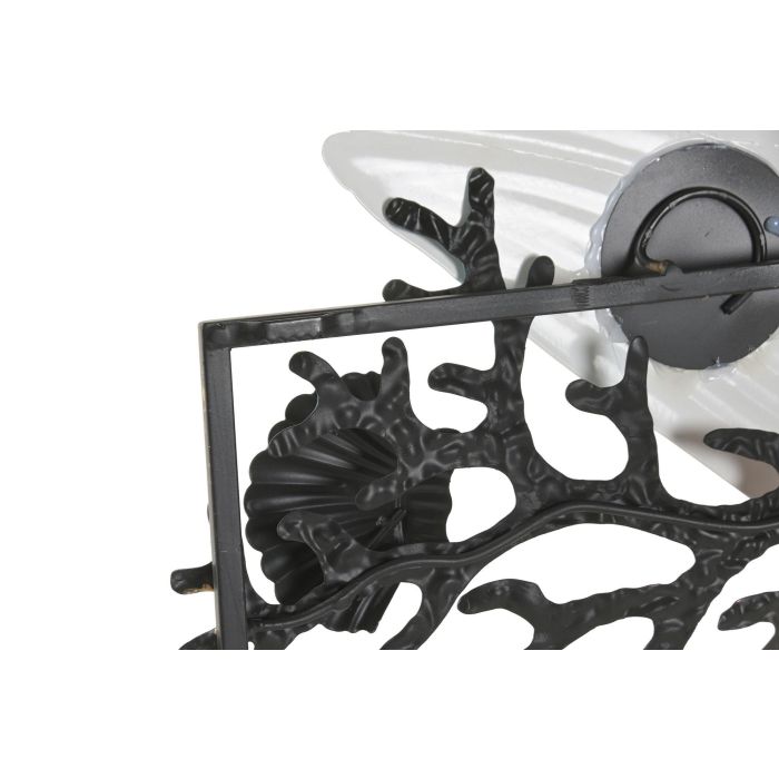 Decoracion Pared Mediterraneo DKD Home Decor Azul Marino Turquesa 5 x 40 x 80 cm (2 Unidades) 3