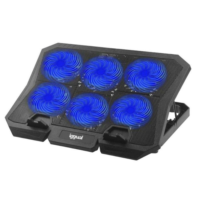 Base de Refrigeración para Portátil iggual IGG319703 3 Base de Refrigeración para Portátil iggual IGG319703 3