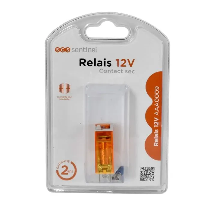SCS Sentinel Relé Contacto Seco 12 V para Control de Operador de Portón y Automatización 4