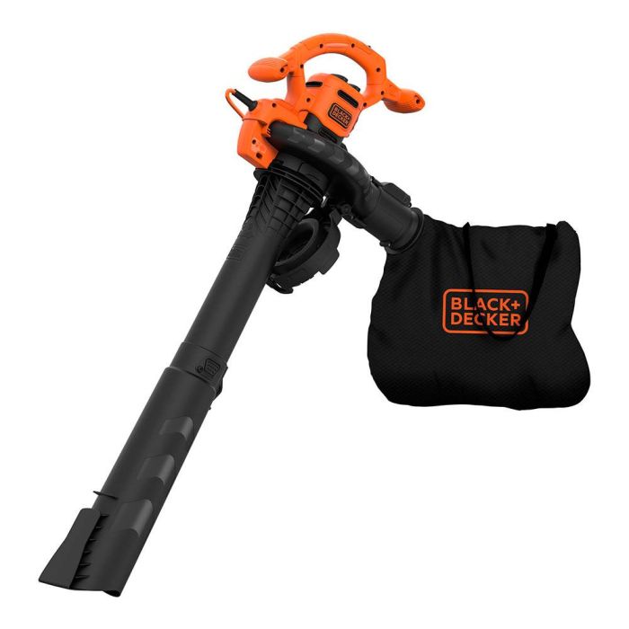 Aspirador Soplador con Cable BLACK+DECKER BEBL260-QS 2600W - Capacidad 40L Volumen de aspiración 11,8m3/min