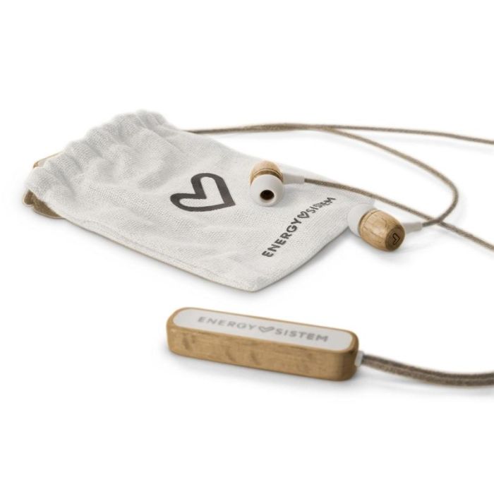 Energy Sistem Auriculares Intrauditivos Eco Beech Madera Bluetooth 5.1 con Micrófono, Cable Cáñamo, 8h Autonomía y USB-C 2 Energy Sistem Auriculares Intrauditivos Eco Beech Madera Bluetooth 5.1 con Micrófono, Cable Cáñamo, 8h Autonomía y USB-C 2