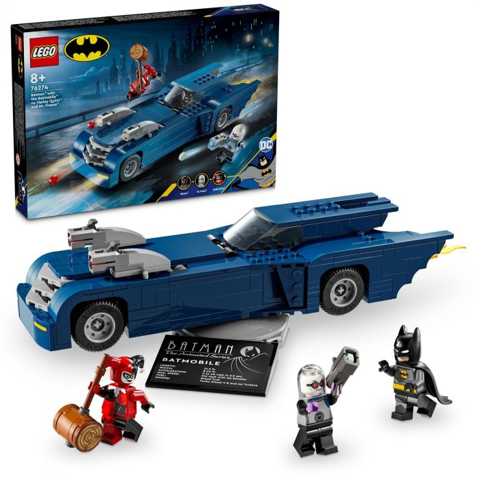 LEGO 76274 Super Heroes DC Batman con el Batmóvil contra Harley Quinn y Mr. Freeze 3 LEGO 76274 Super Heroes DC Batman con el Batmóvil contra Harley Quinn y Mr. Freeze 3