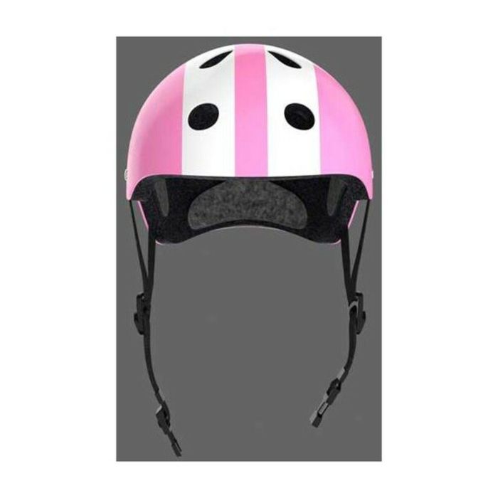 Casco Infantil Moltó Rosa Blanco 48-53 cm 3