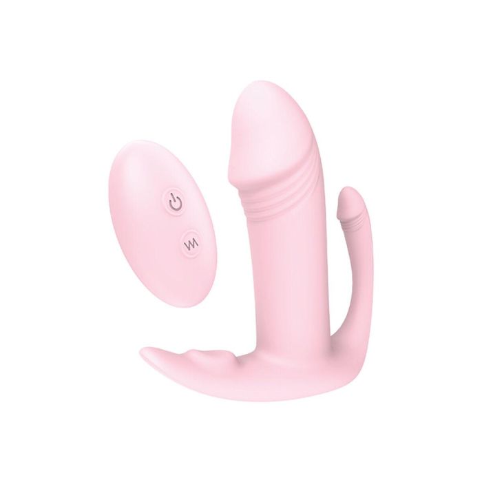 Consolador de Doble Penetración Dream Toys Essentials Rosa 0 Consolador de Doble Penetración Dream Toys Essentials Rosa 0