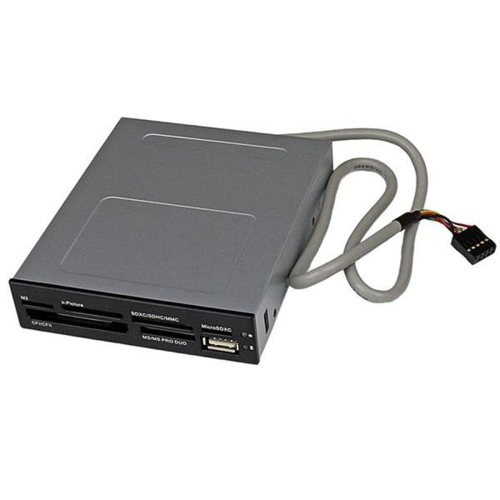 Lector de Tarjetas Startech 35FCREADBK3 3,5" Lector de Tarjetas Startech 35FCREADBK3 3,5"