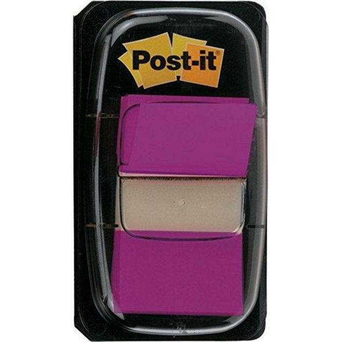 Notas Adhesivas Post-it Index 25 x 43 mm Violeta (3 Unidades) 1