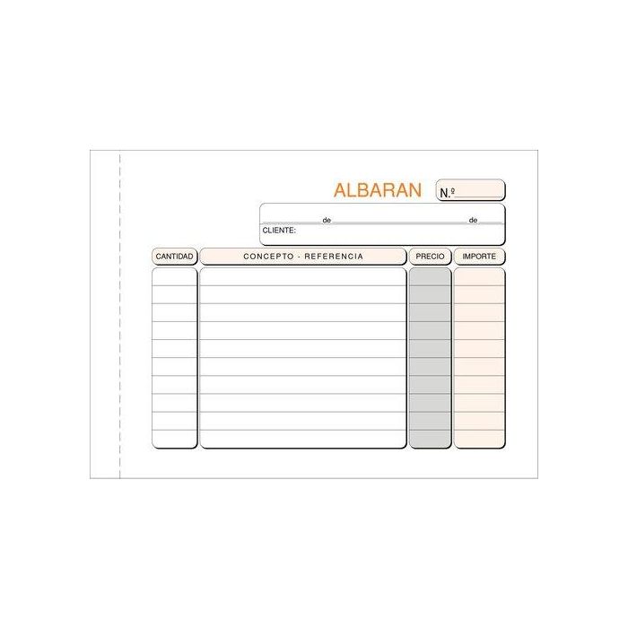 Talonario Albaranes 8º Apdo Dupli Loan (Set de 10)