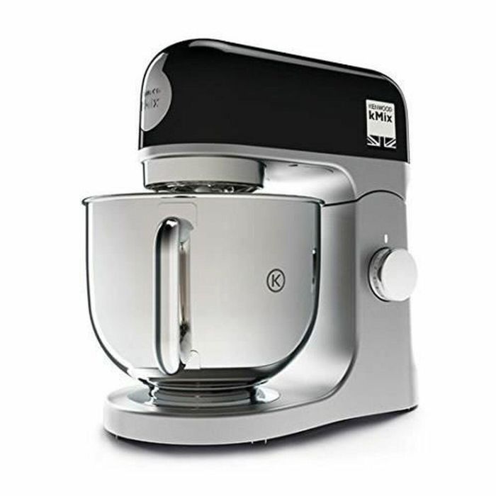 Kenwood KMX750BK Robot de Repostería 1000 W 5 L Negro con Recipiente de Acero Inoxidable 1
