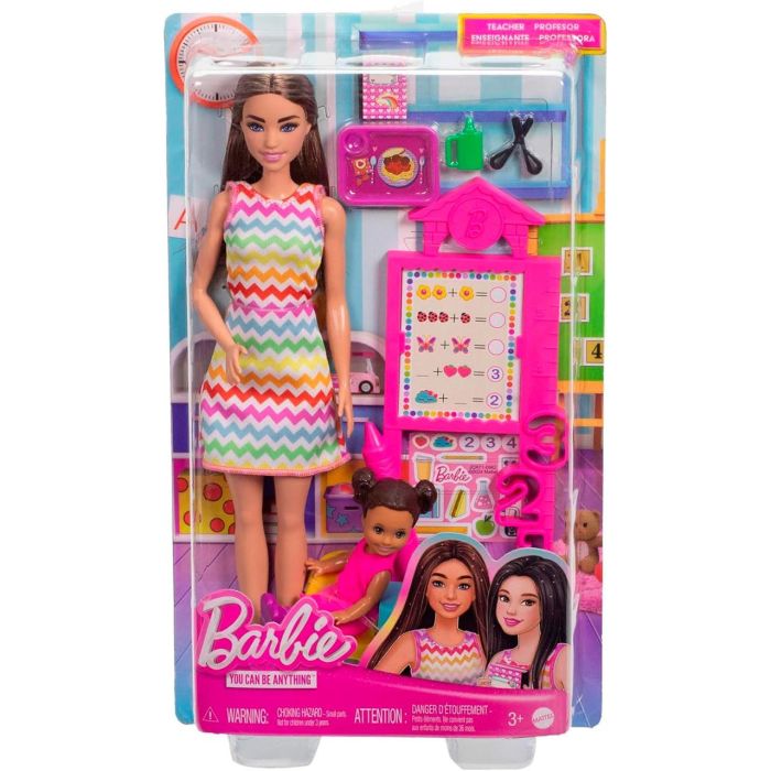 Barbie Muñeca Tú Puedes Ser Maestra Jcr76 1