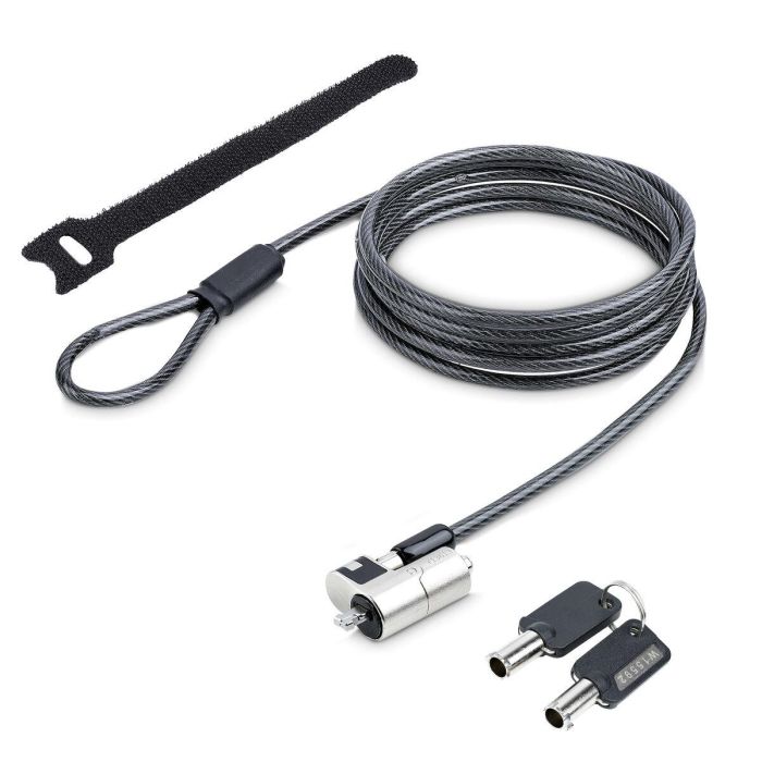 Cable de Seguridad Startech NANOK-LAPTOP-LOCK 2 m 0 Cable de Seguridad Startech NANOK-LAPTOP-LOCK 2 m 0