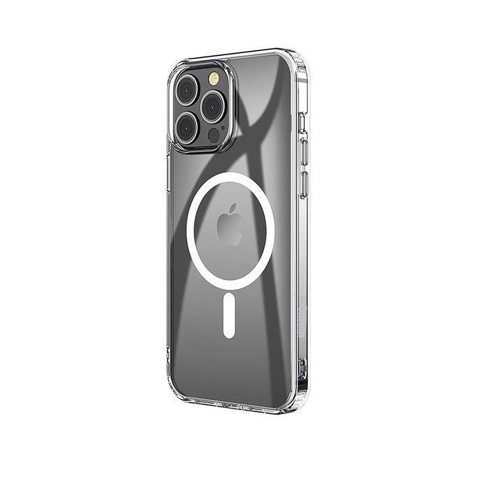 eSTUFF Funda Híbrida Magnética BERLÍN para iPhone 14 Pro - Transparente 1