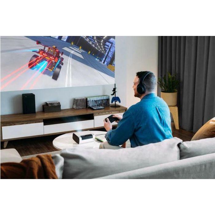 ViewSonic M10E - Portable RGB Laser Projector, Full HD (1920x1080), 2200 RGB laser lumen, Contrast 3.M:1, 26dB (Eco), 2x7W Harman Kardon speakers - BT 36 ViewSonic M10E - Portable RGB Laser Projector, Full HD (1920x1080), 2200 RGB laser lumen, Contrast 3.M:1, 26dB (Eco), 2x7W Harman Kardon speakers - BT 36
