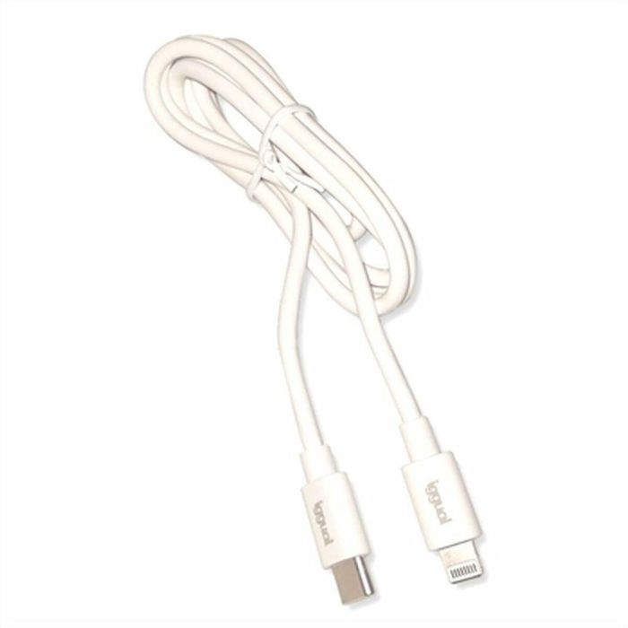 Cable USB-C a Lightning iggual IGG317761 1 Cable USB-C a Lightning iggual IGG317761 1