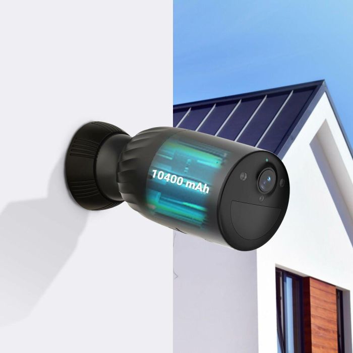 Ezviz EZV1725922648383 Cámara de vigilancia 4K con batería, visión nocturna a color, detección por IA y Wi-Fi 6 12