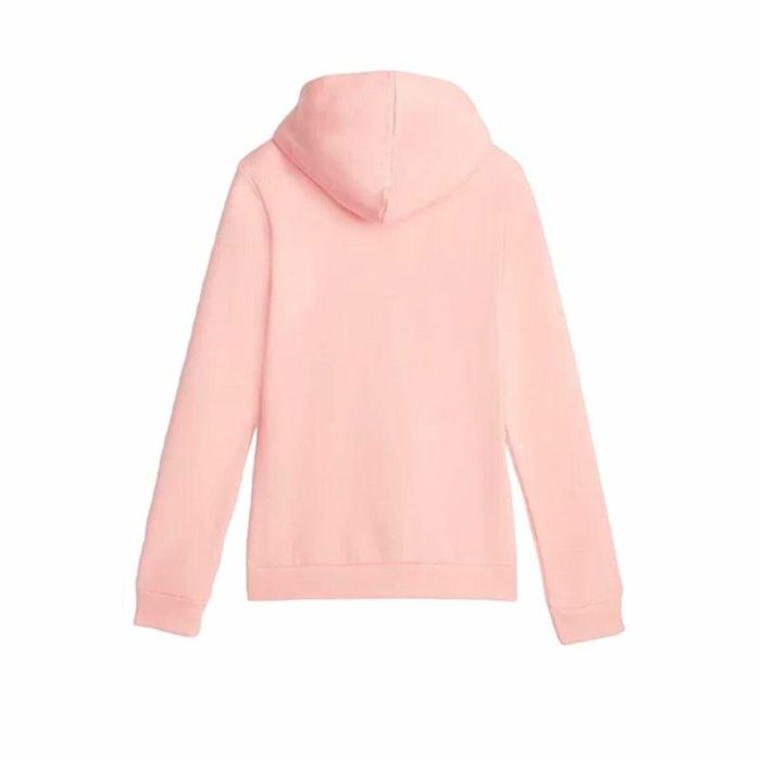 Sudadera Infantil Puma Ess Logo Fl Salmón 1