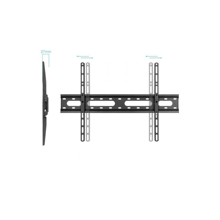 Soporte de Pared Inclinable TooQ LP1082F-B para TV de 37-80"/ hasta 45kg 1