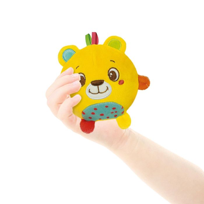 Clementoni Display Suaves Amigos Animales 17683 Sonajero Texturas Desarrollo Sensorial +3 Meses 3