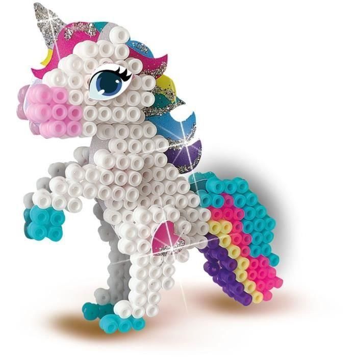 Perlas para planchar - Unicornios - SES CREATIVE - Crea magníficos unicornios en 3D. 3 Perlas para planchar - Unicornios - SES CREATIVE - Crea magníficos unicornios en 3D. 3